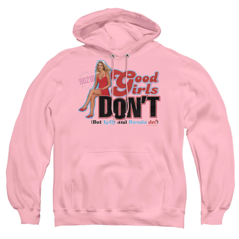 90210 Good Girls Dont Mens Hoodie Pink