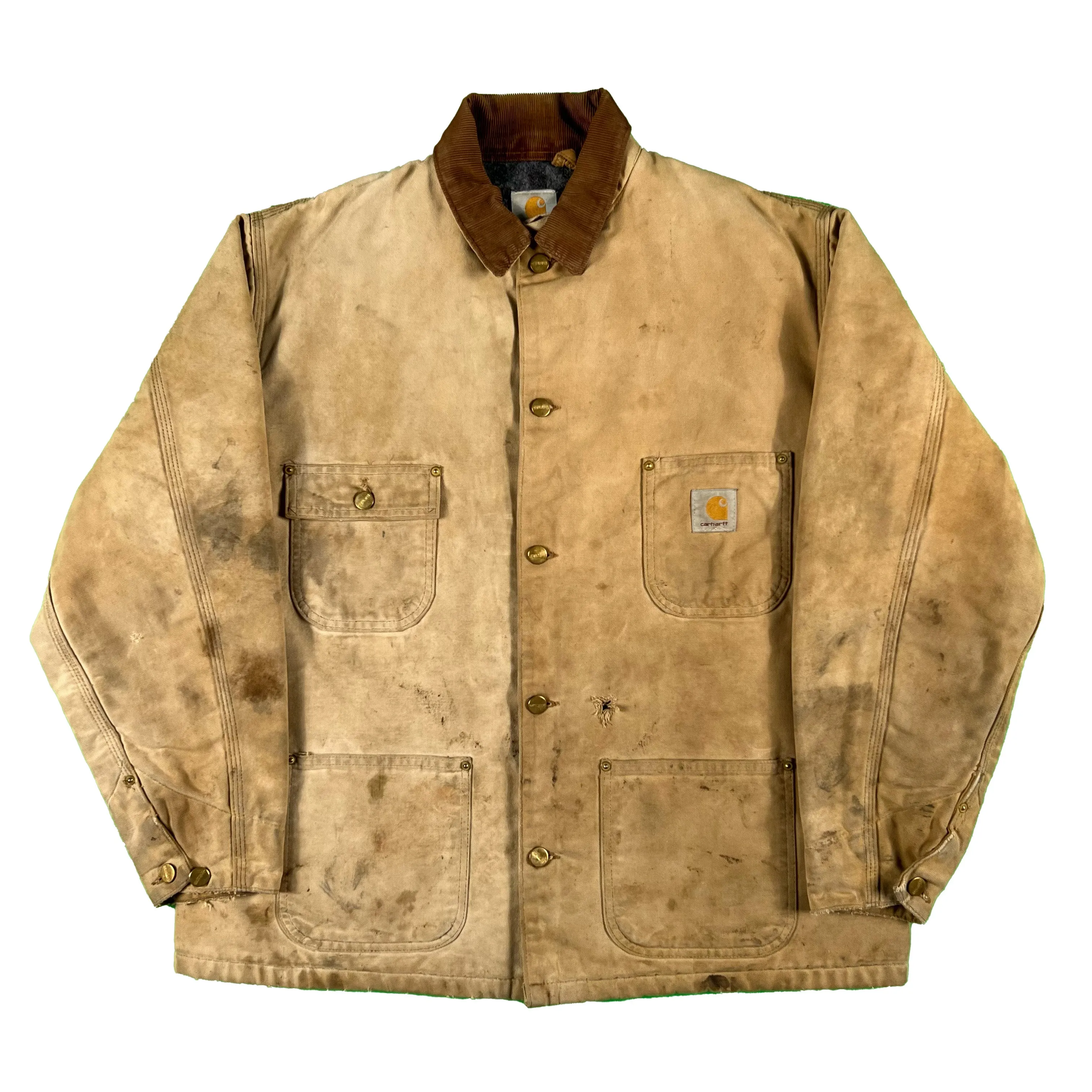 90s Carhartt Sun Faded Barn Coat- XL