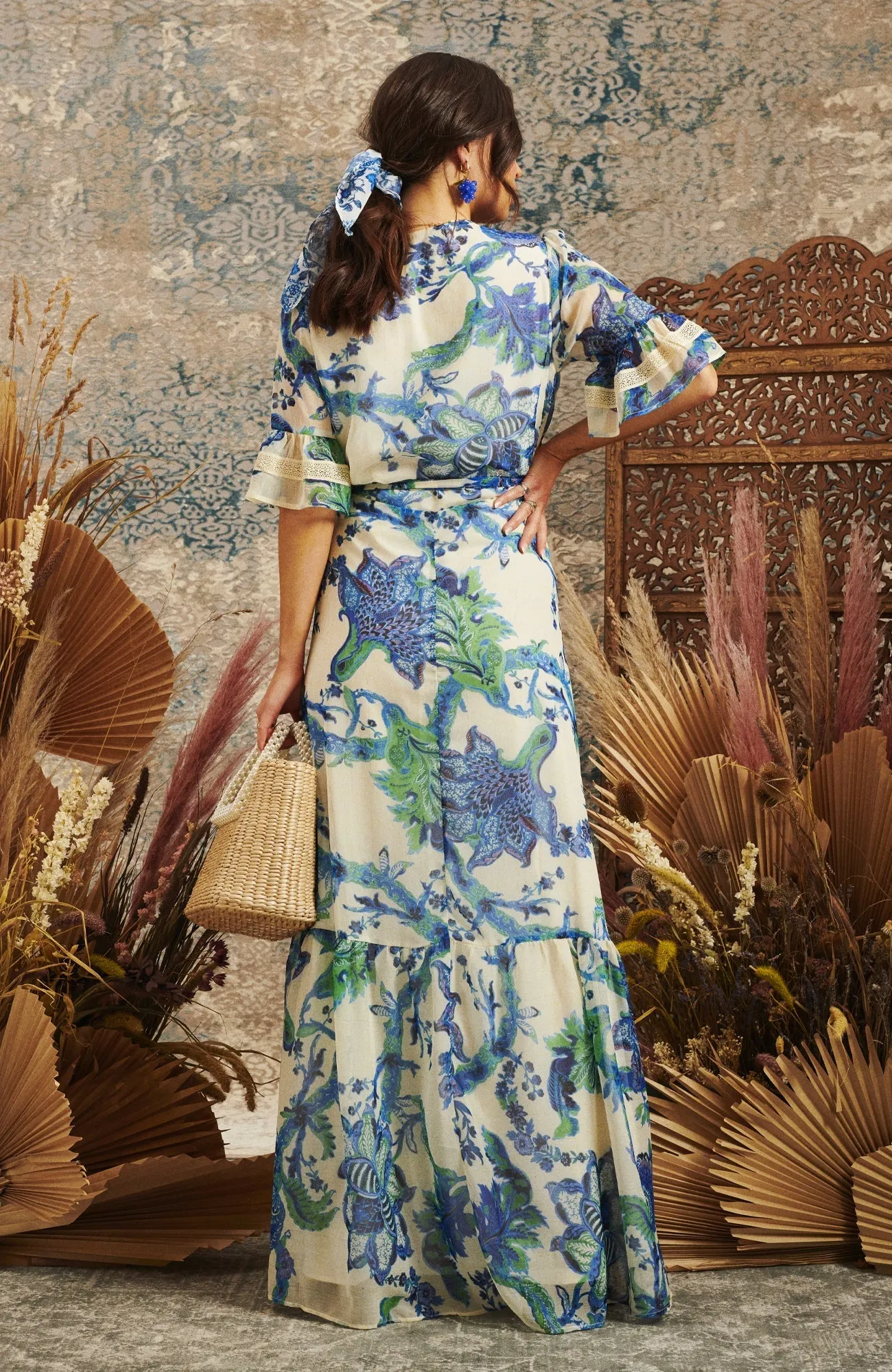 A1740 Hope & Ivy Catalina Wrap Dress