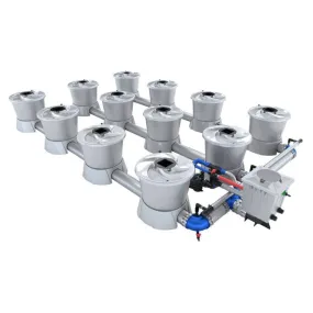 ALIEN Hydroponics V-SYSTEM 12 Pot 3 Row Kit