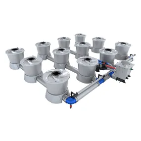 ALIEN Hydroponics V-SYSTEM 12 Pot 4 Row Kit