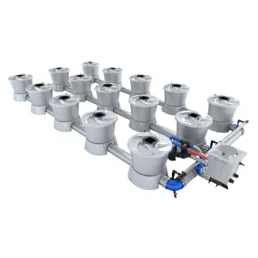 ALIEN Hydroponics V-SYSTEM 15 Pot 3 Row Kit