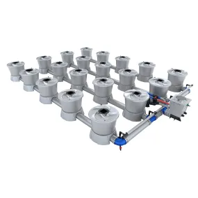 ALIEN Hydroponics V-SYSTEM 20 Pot 4 Row Kit