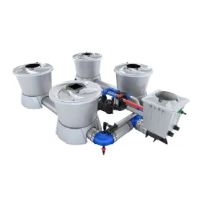 ALIEN Hydroponics V-SYSTEM 4 Pot 2 Row Kit