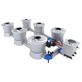 ALIEN Hydroponics V-SYSTEM 6 Pot 2 Row Kit