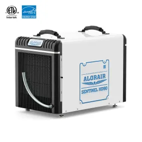 AlorAir Sentinel HD90 Energy Star Basement & Crawl Space Dehumidifier 90 Pints/Day - Sentinel HD90