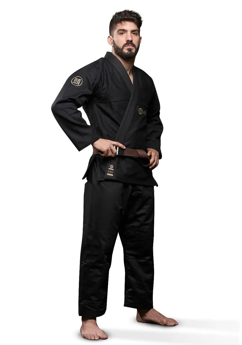 ATAMA BLACK CLASSIC BJJ KIMONO (GI)