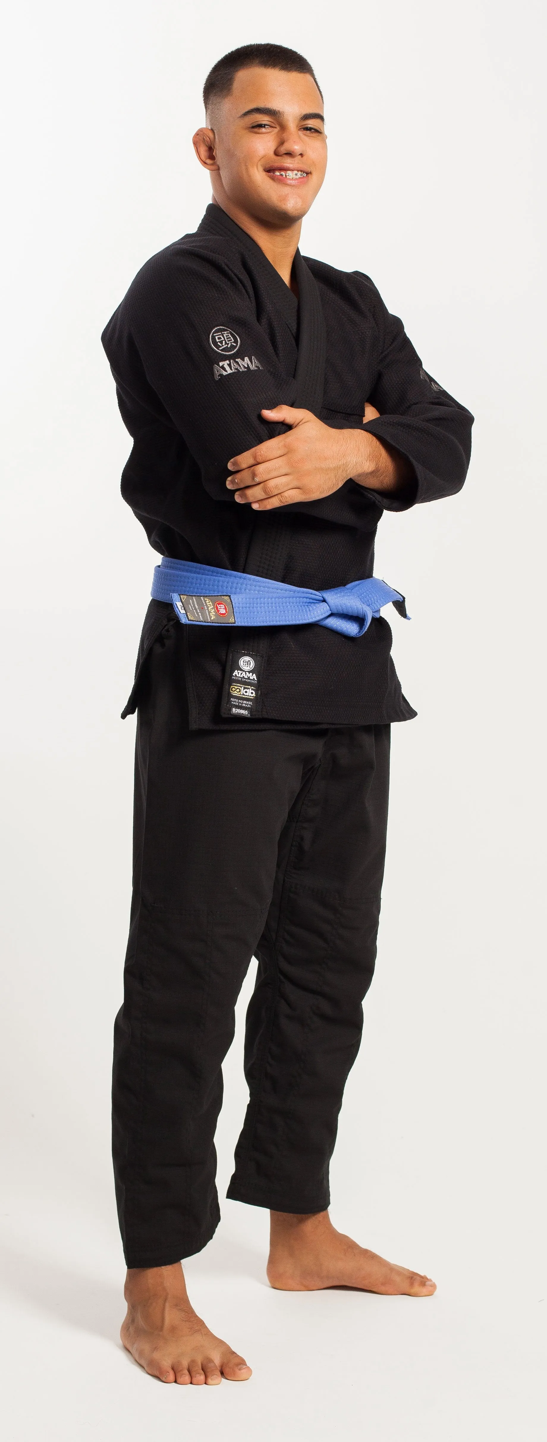 ATAMA BLACK INFINITY COLAB BJJ KIMONO (GI)