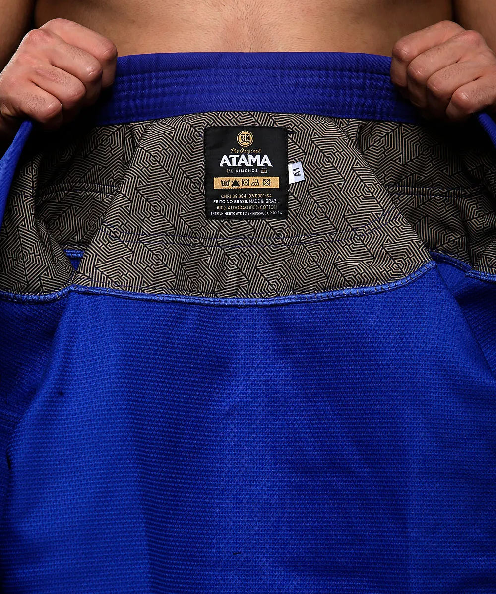 ATAMA BLUE CLASSIC BJJ KIMONO (GI)