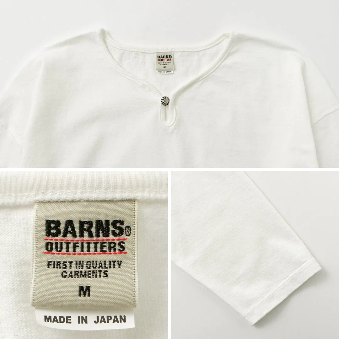 BARNS / Big Cozun knitiing Concho Long Sleeve T-Shirt