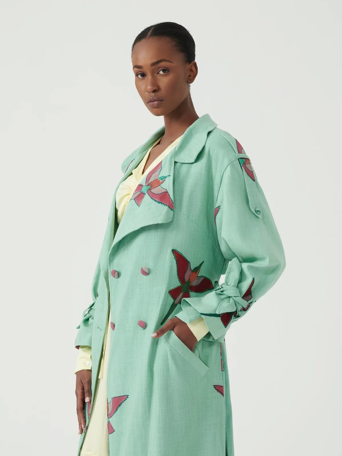 Bee Eater Trench Coat