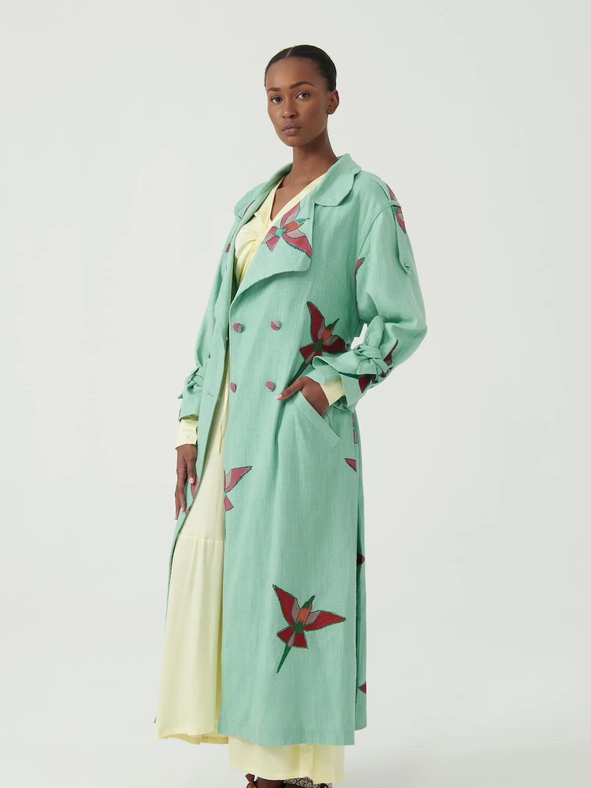 Bee Eater Trench Coat