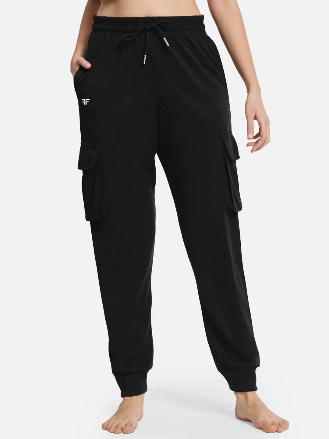 Black Joggers w/ Box Pockets