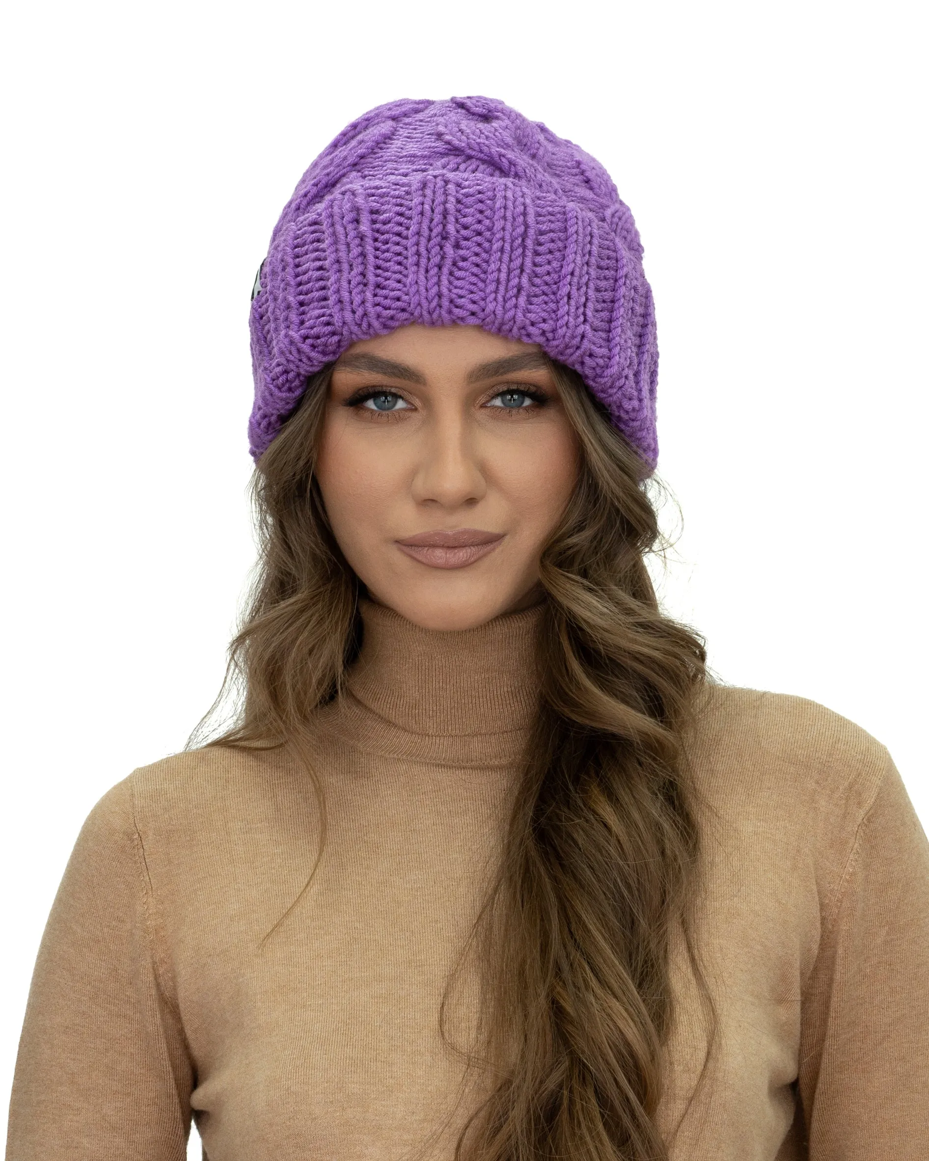 Cable Ribbed Beanie