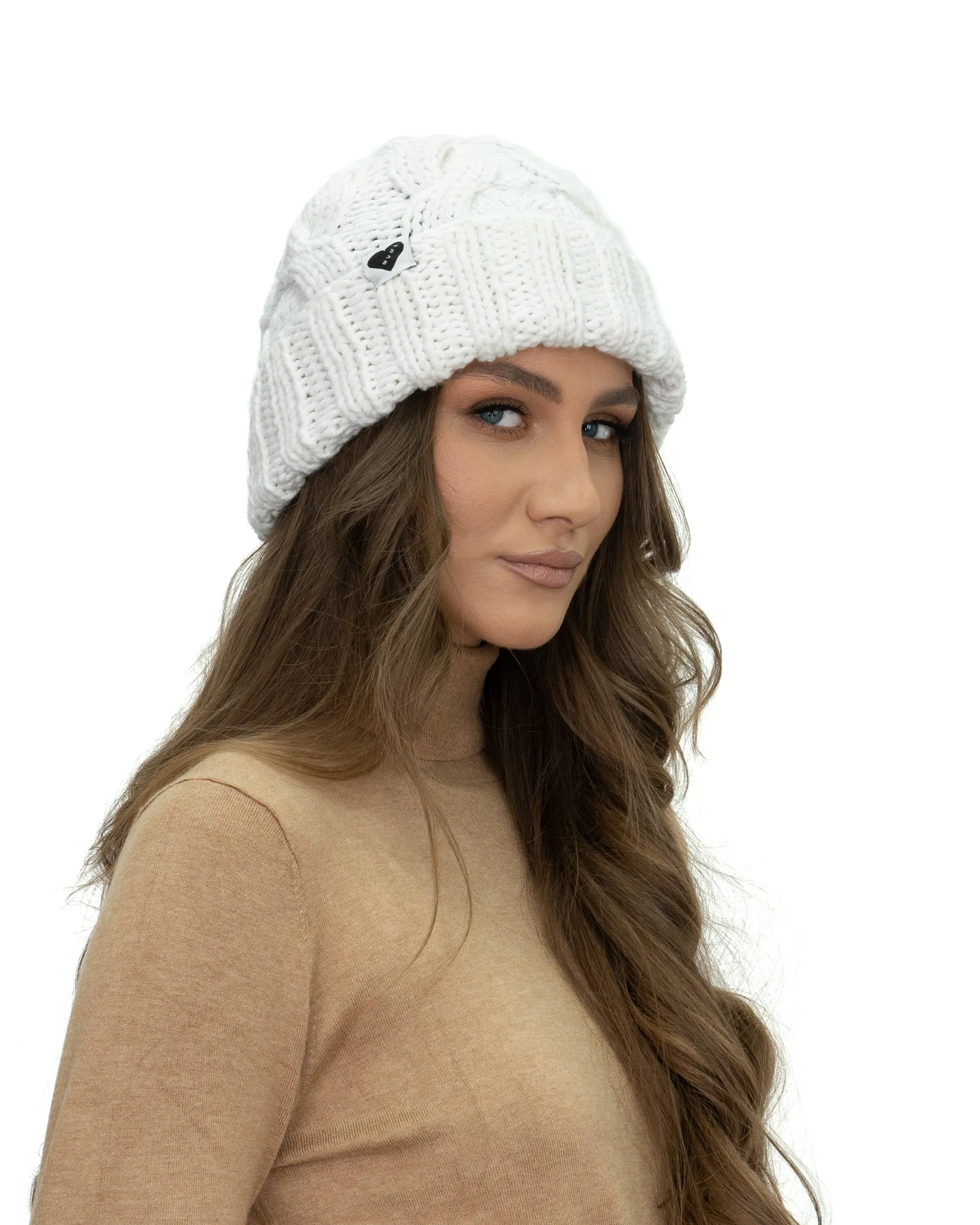 Cable Ribbed Beanie