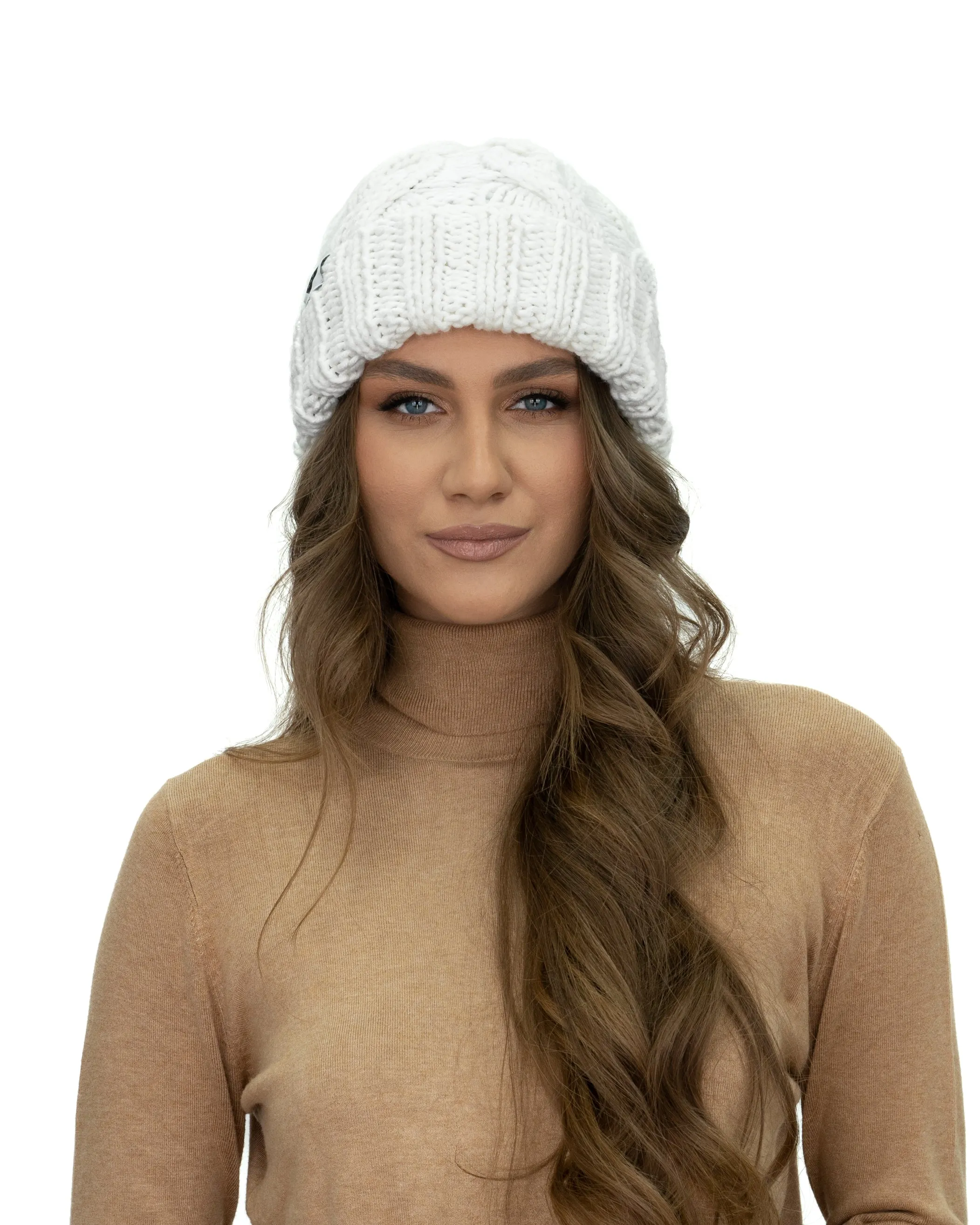 Cable Ribbed Beanie