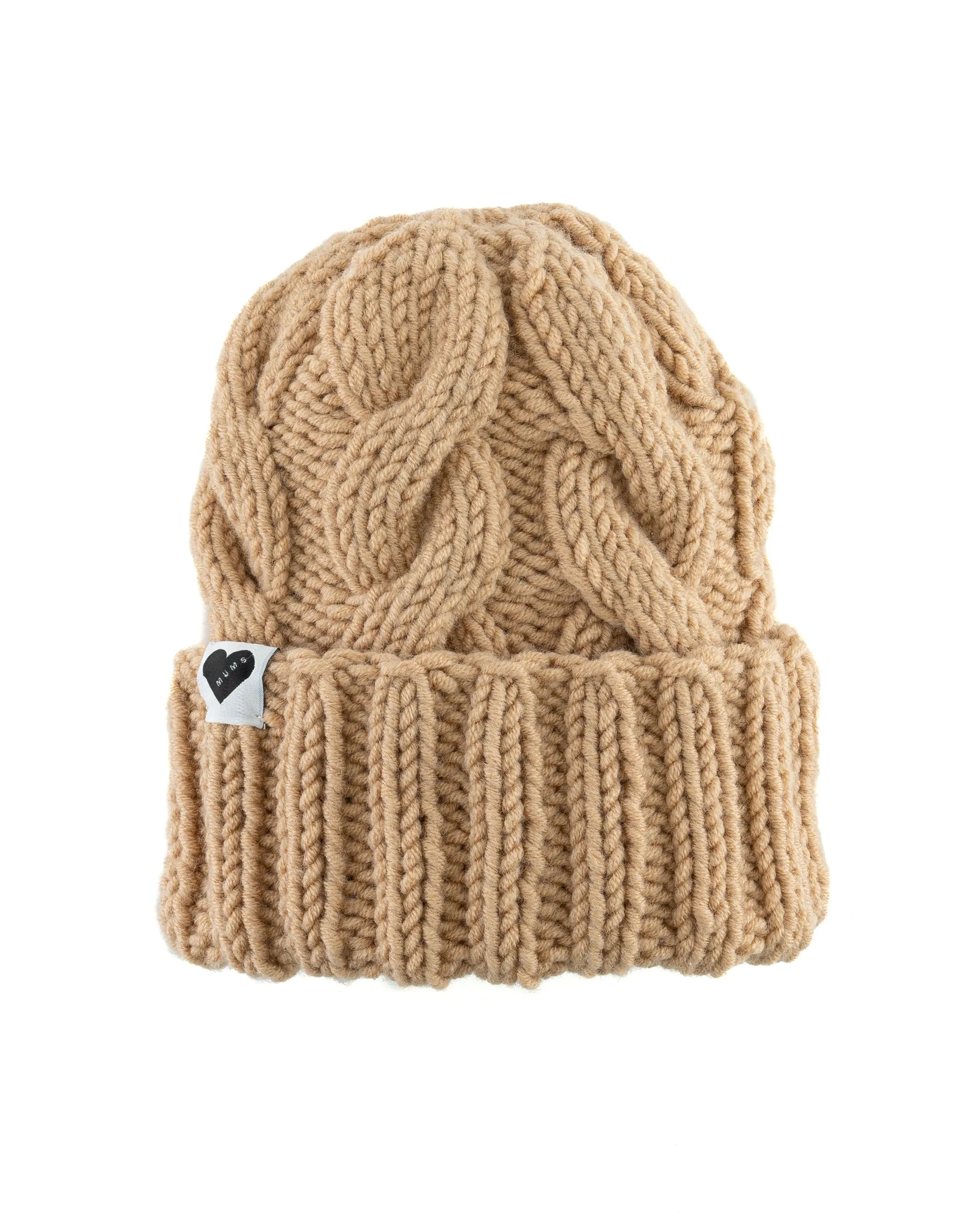 Cable Ribbed Beanie