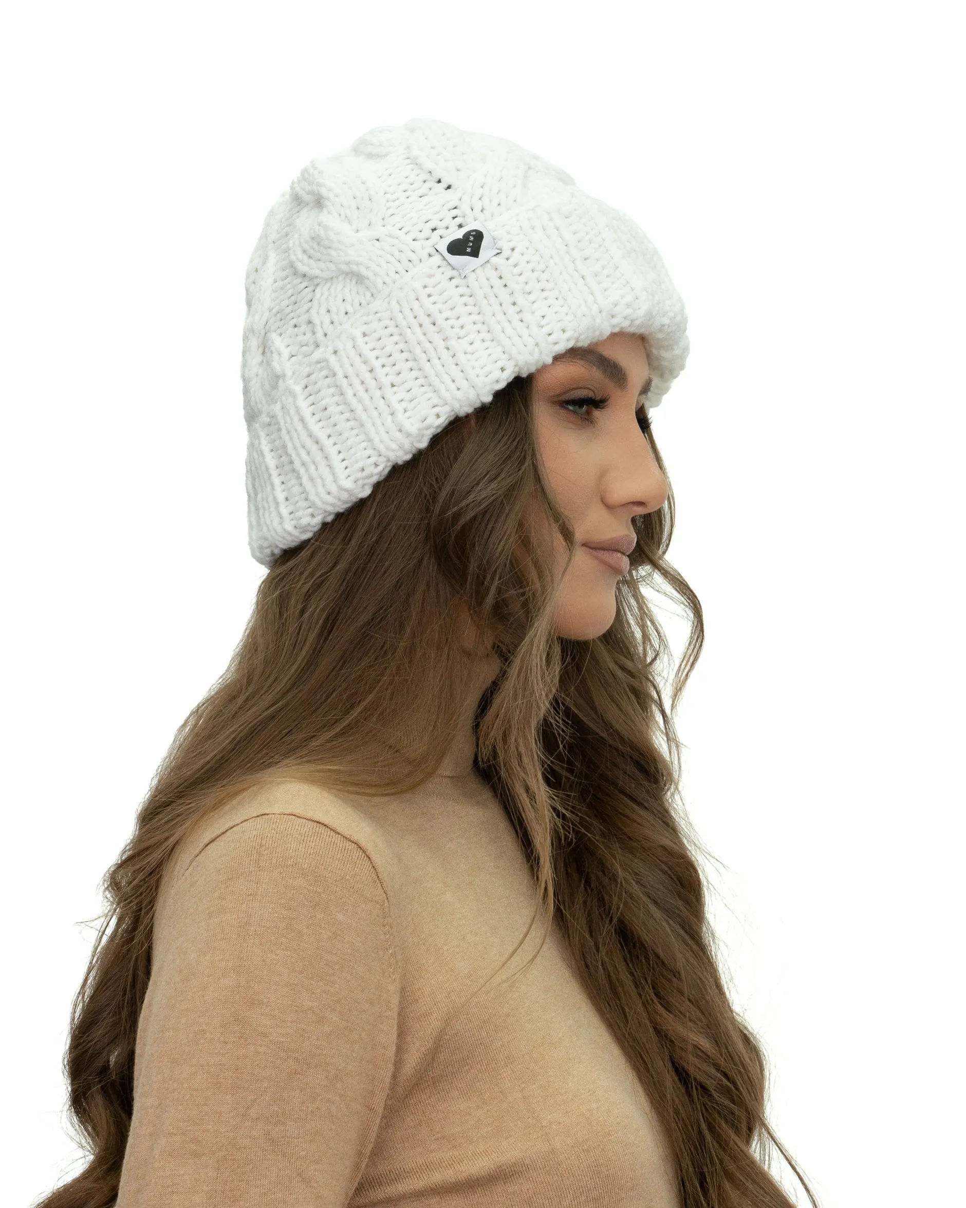 Cable Ribbed Beanie