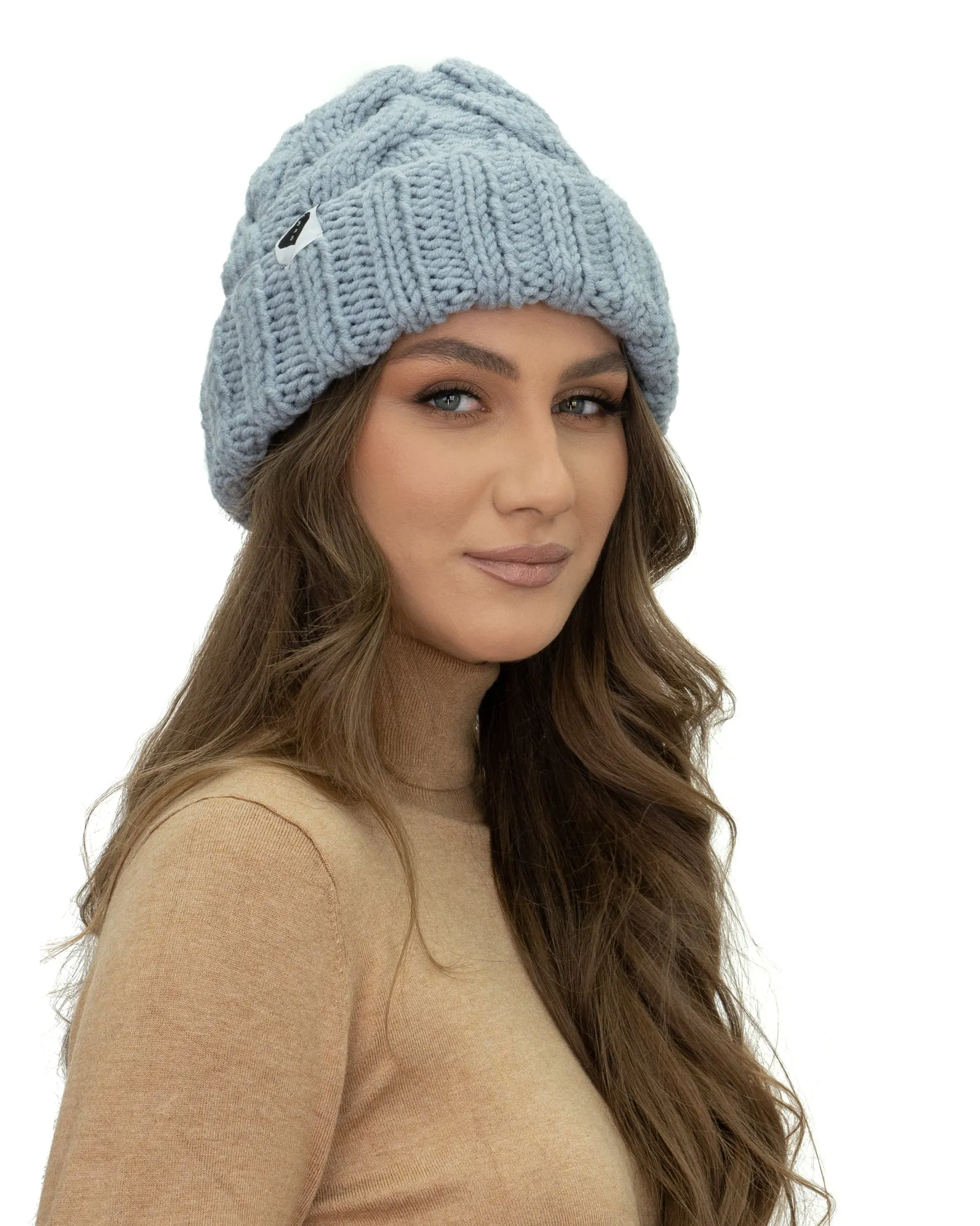 Cable Ribbed Beanie