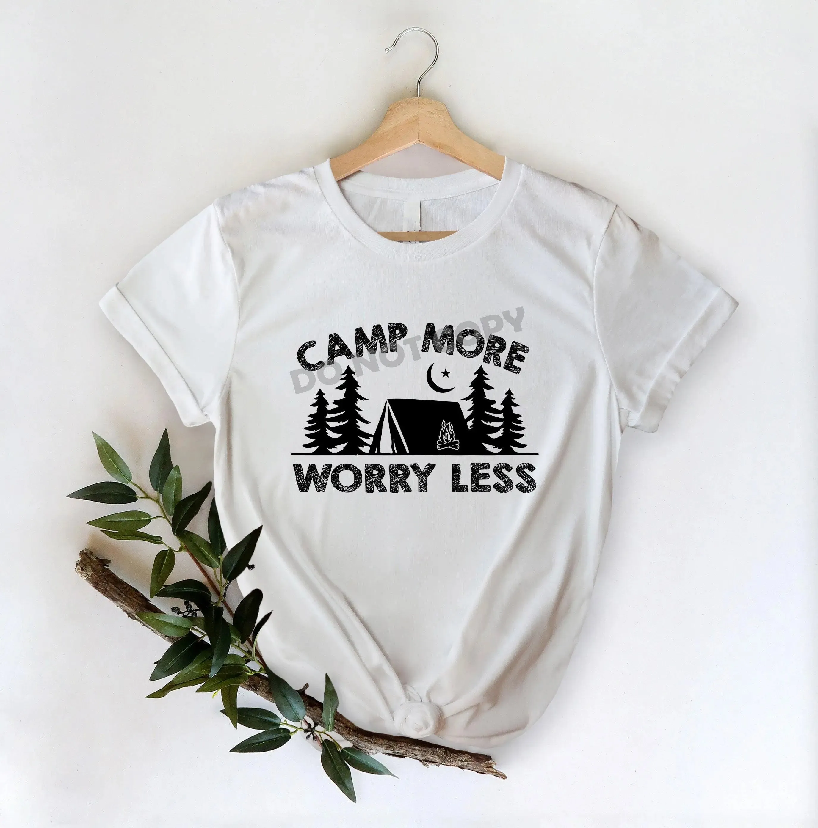 Camp More Worry Less - DTF Transfer