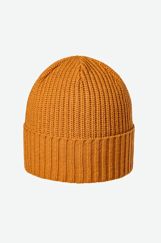 CANADA-MADE RECYCLED RIBBED BEANIE WITH CUFF