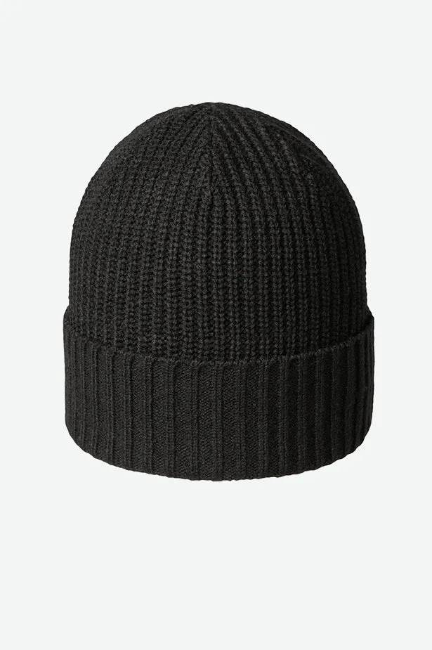 CANADA-MADE RECYCLED RIBBED BEANIE WITH CUFF