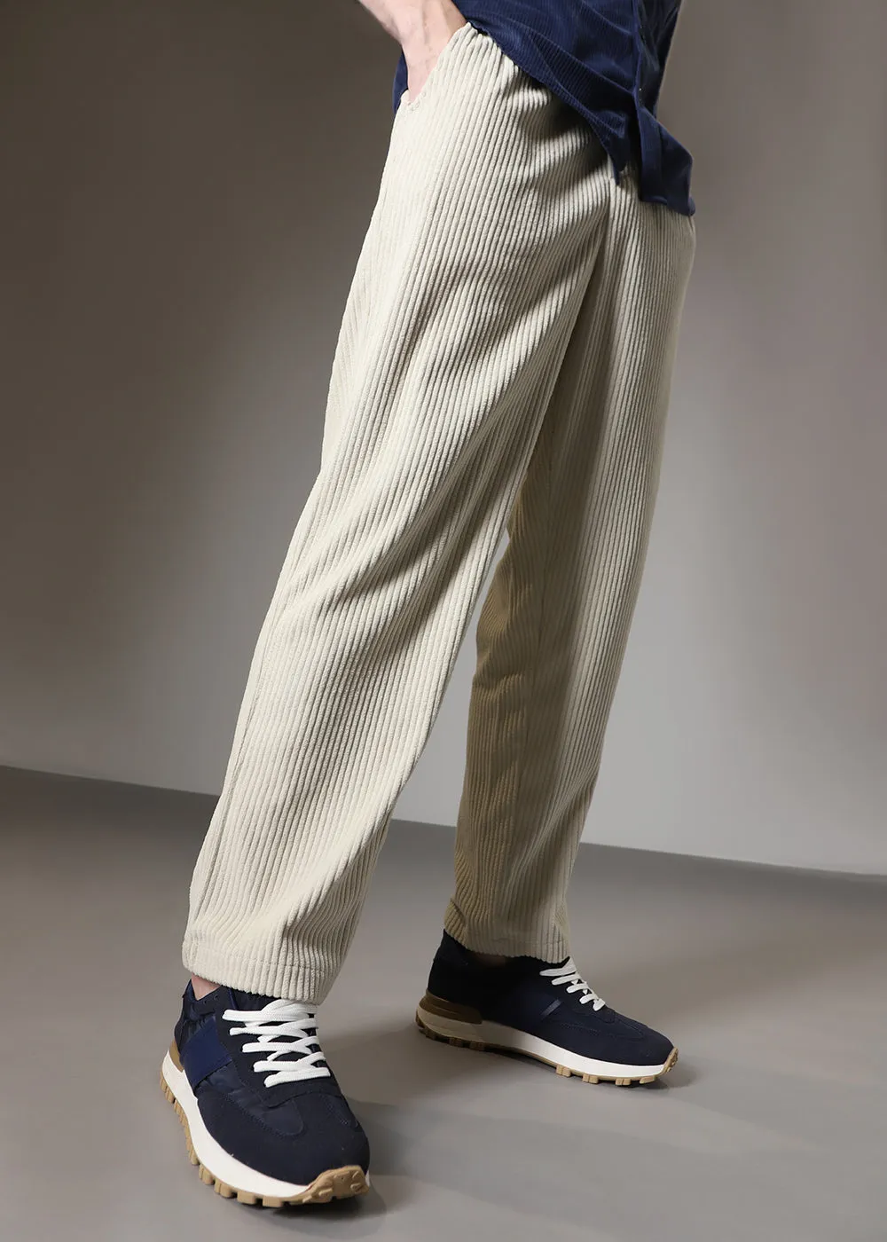 Cannoli Cream Corduroy Pant