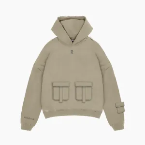 CARGO HOODIE - DUNE