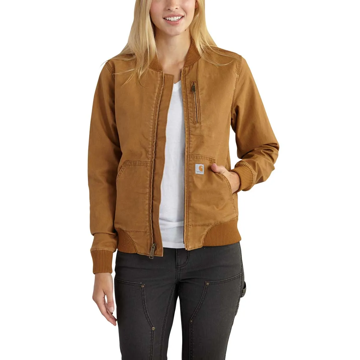 Carhartt 102524 Women's Rugged Flex Relaxed Fit Canvas Jacket