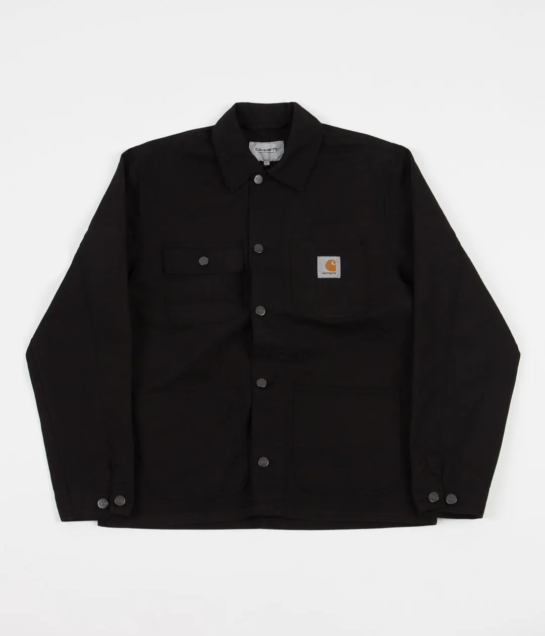 Carhartt Michigan Chore Coat - Black Aged Canvas