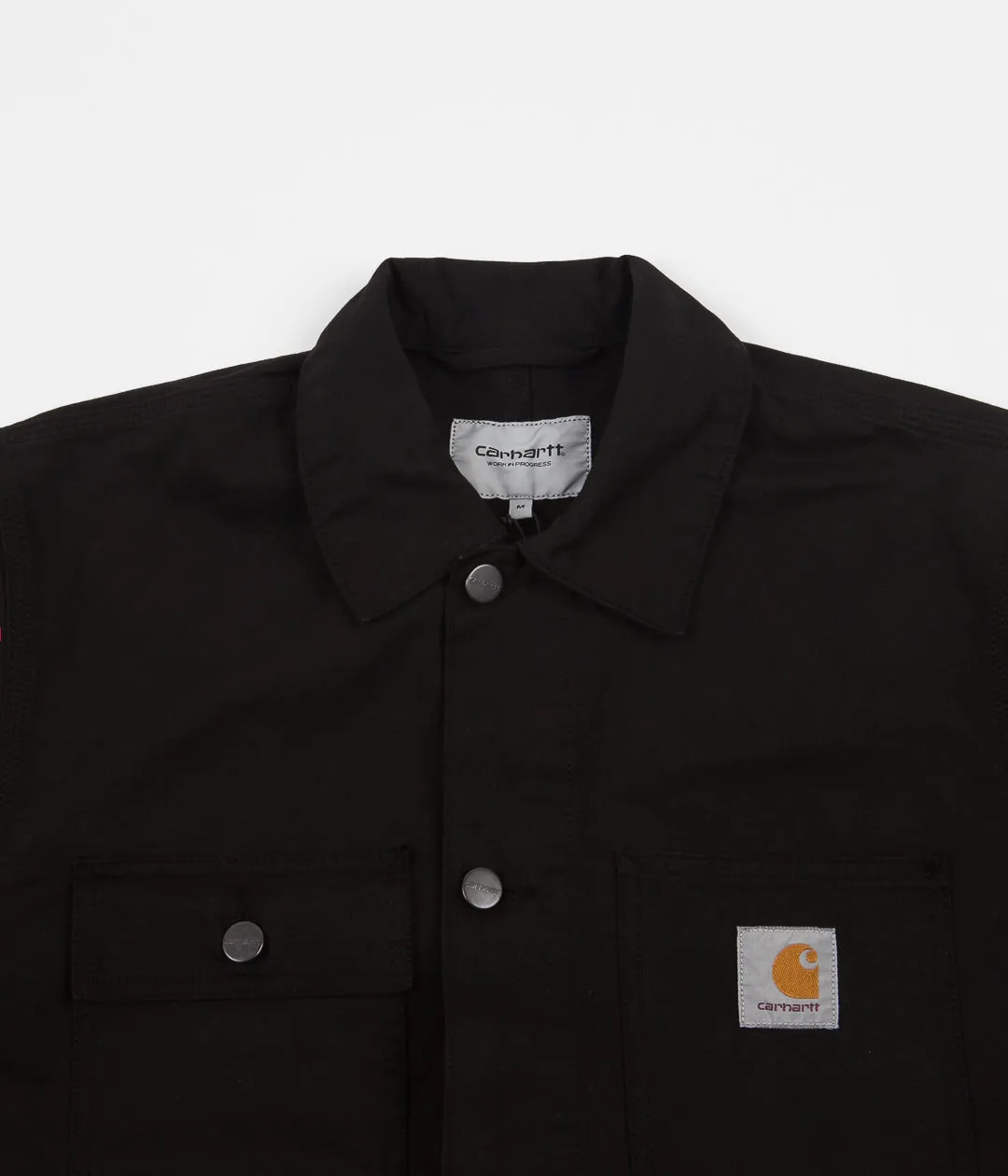 Carhartt Michigan Chore Coat - Black Aged Canvas