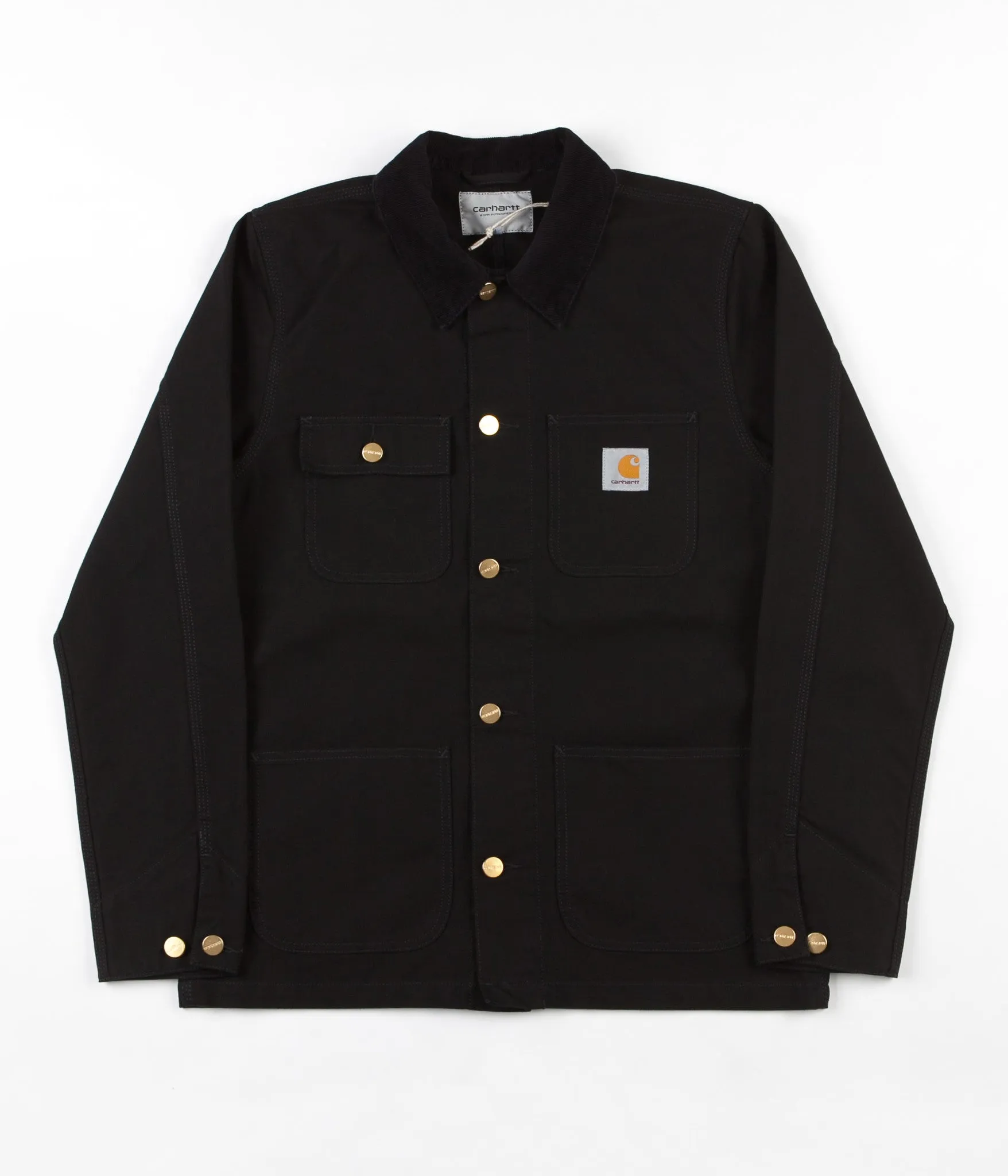 Carhartt Michigan Chore Coat - Black / Black