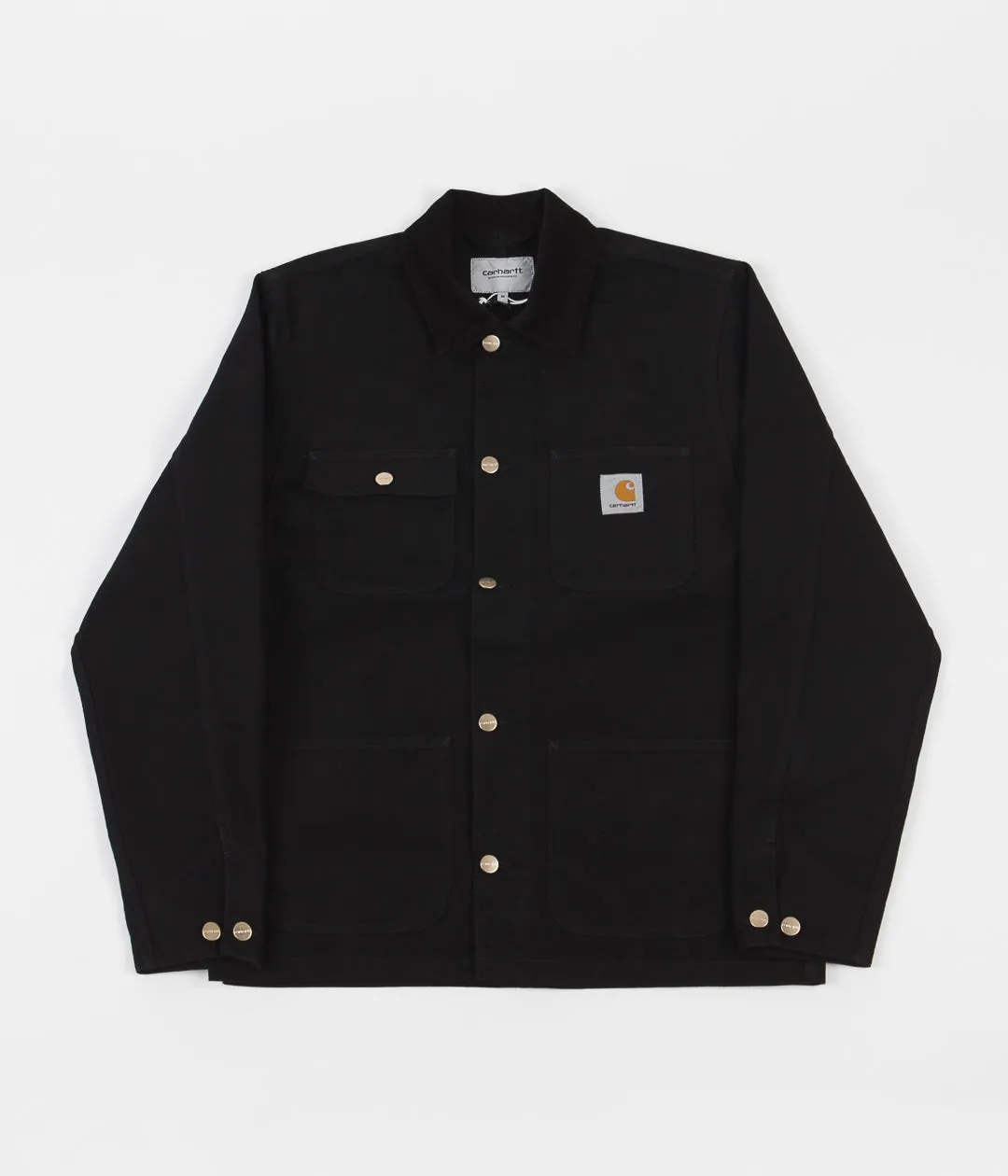 Carhartt Michigan Chore Coat - Black Rinsed