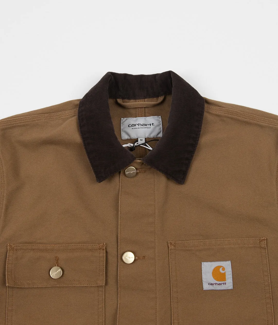 Carhartt Michigan Chore Coat - Hamilton Brown Rinsed