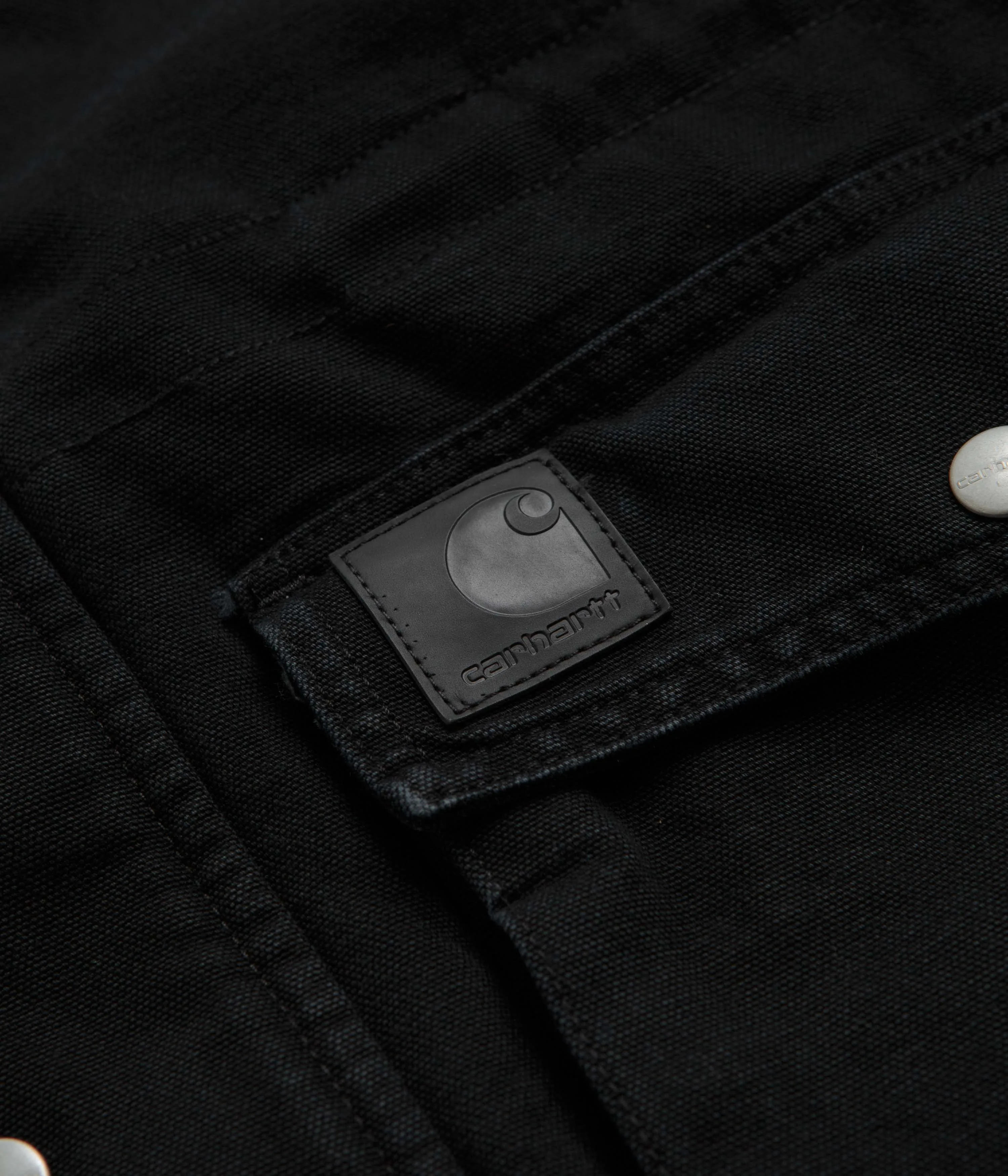 Carhartt OG Santa Fe Coat - Black / Black Stone