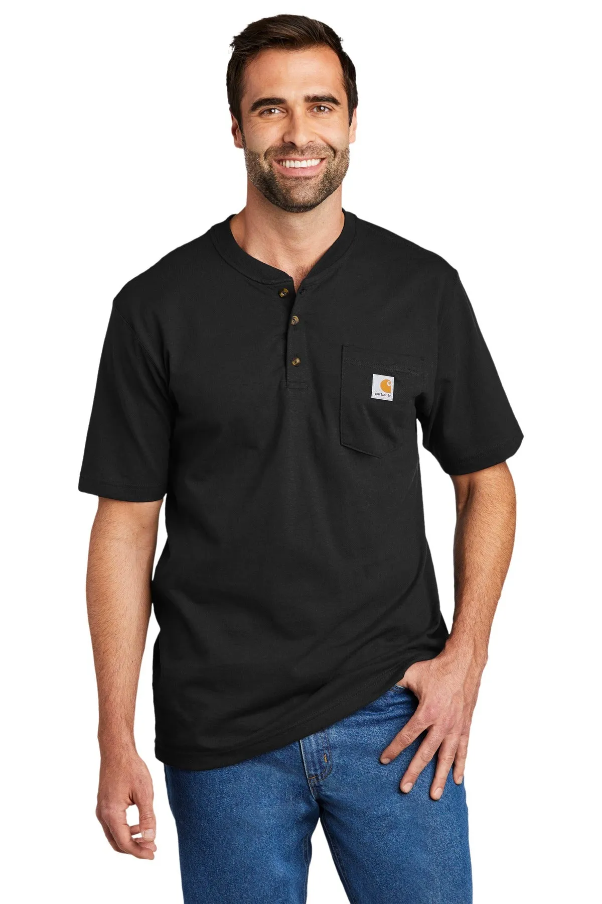 Carhartt® Short Sleeve Henley T-Shirt CTK84