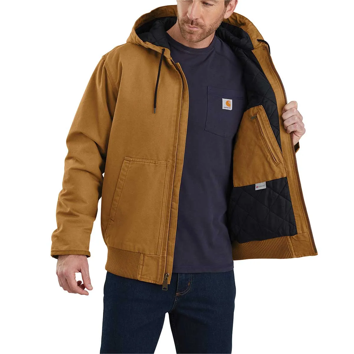 Carhartt Washed Duck Insulated Active Jac