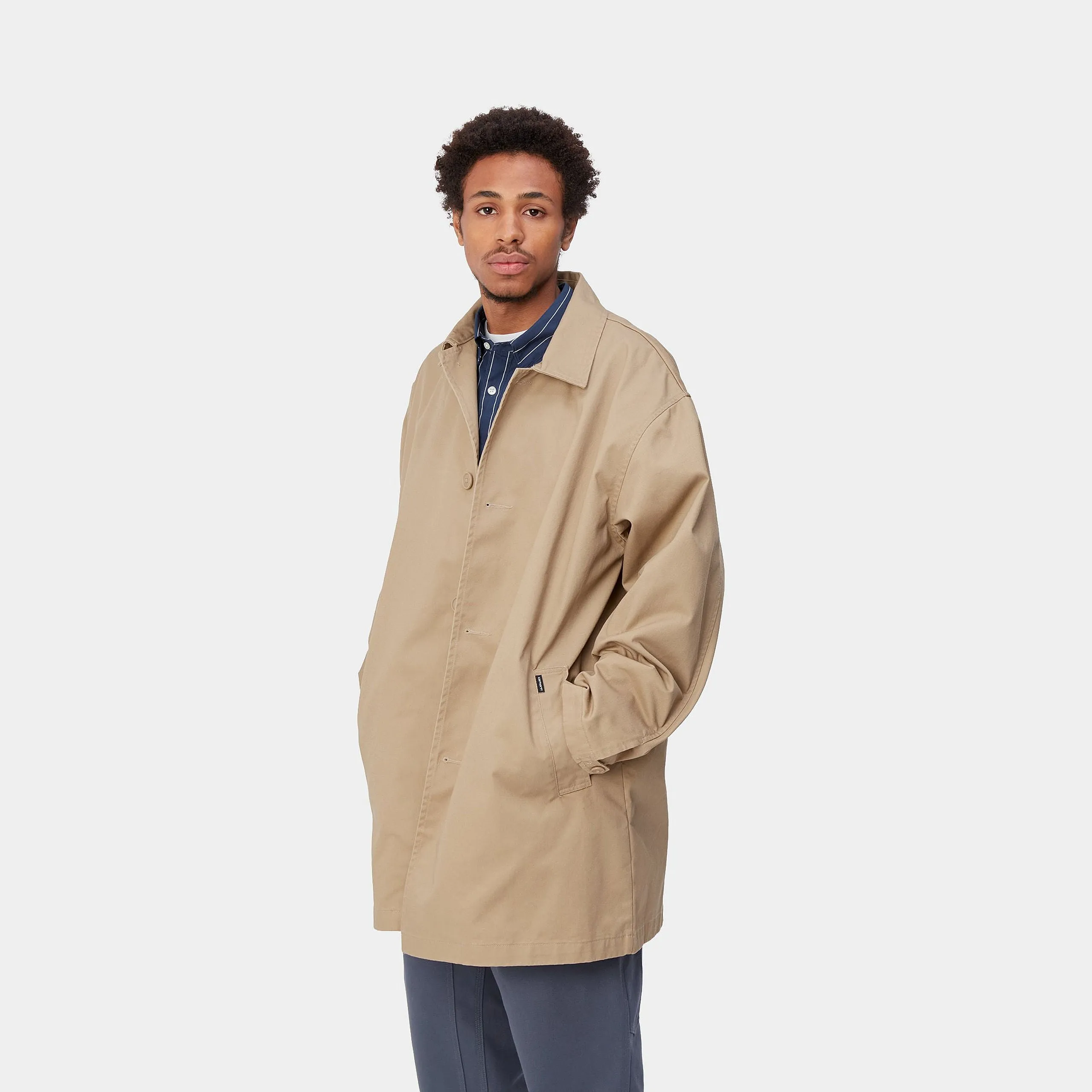 Carhartt WIP Newhaven Coat (sable/rinsed)