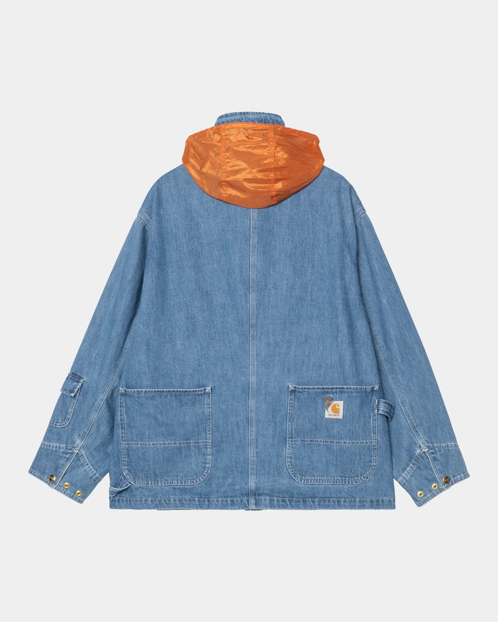 Carhartt WIP x INVINCIBLE Denim Chore Coat Max | Blue (stone washed)