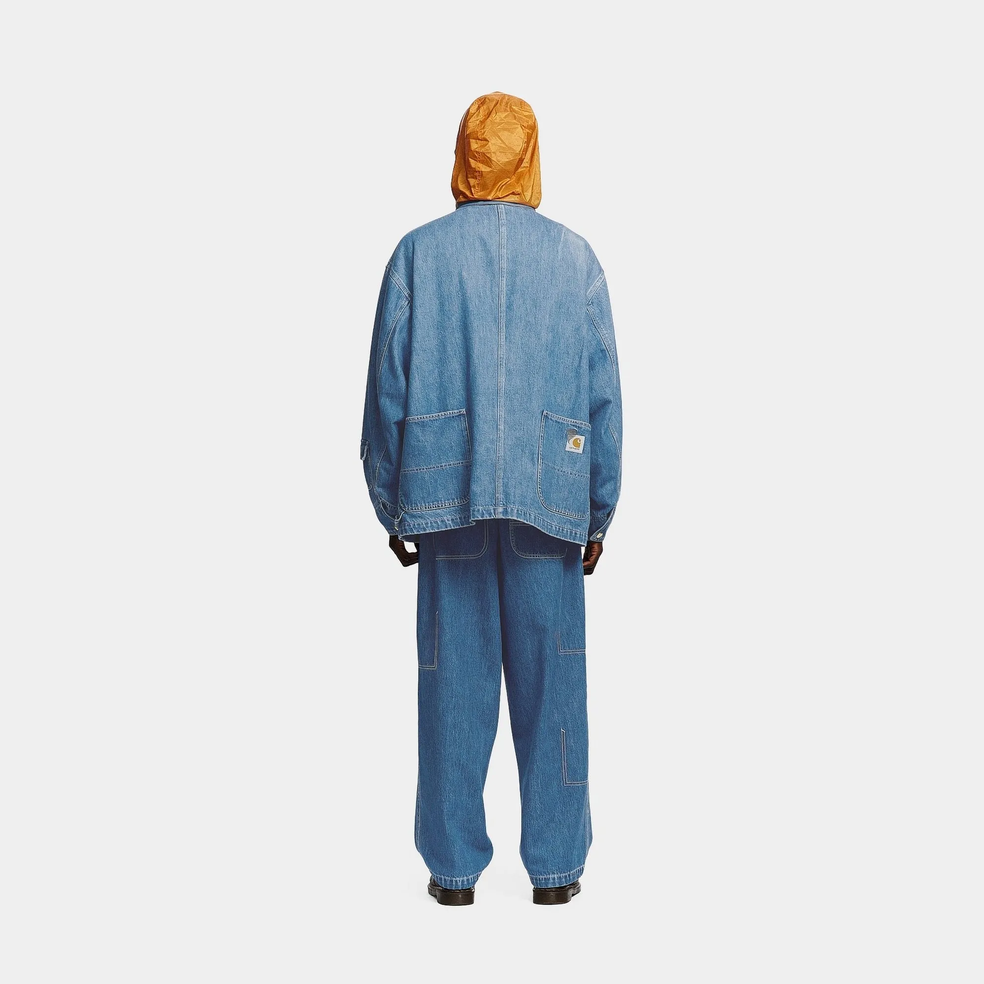 Carhartt WIP x INVINCIBLE Denim Chore Coat Max | Blue (stone washed)