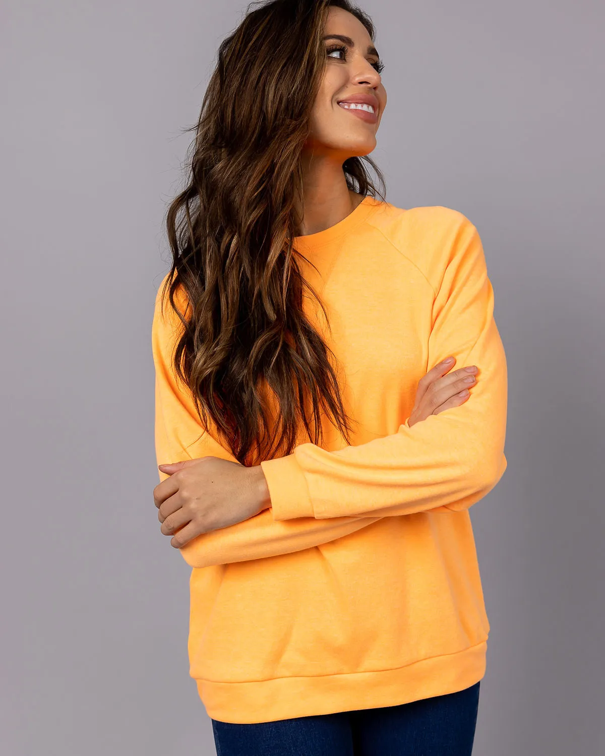 Carley Raglan Sleeve Sweatshirt | S-3XL