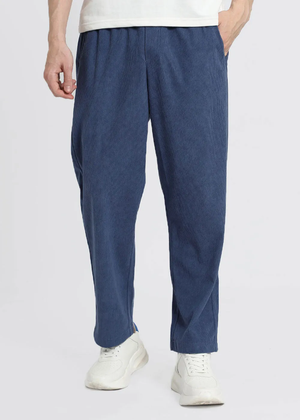 Cerulean Blue Corduroy Pant