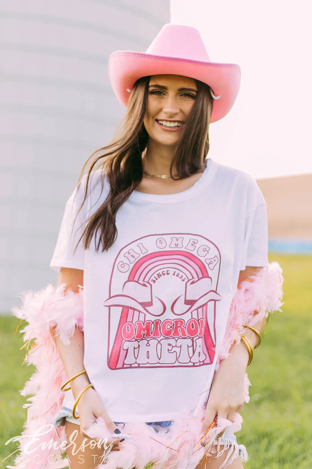 Chi Omega Golden Hour Bid Day Tee