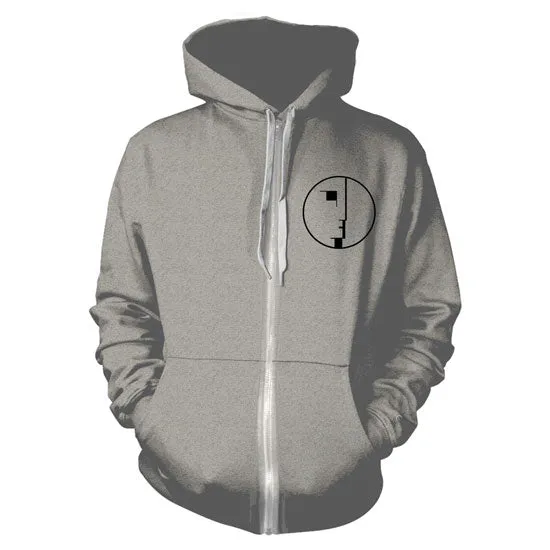 CLEARANCE - Hoodie - Bauhaus - Logo - Grey - Zip