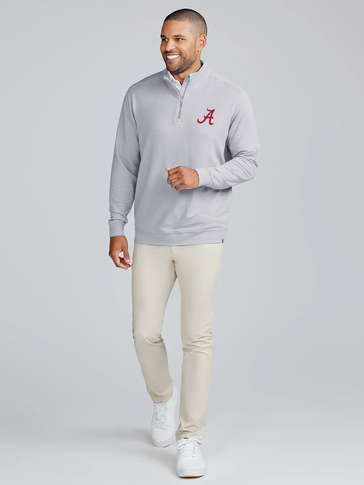 Cloud French Terry Quarter Zip - Alabama