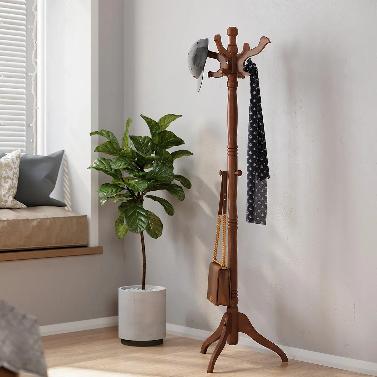 Coat Rack Free Standing