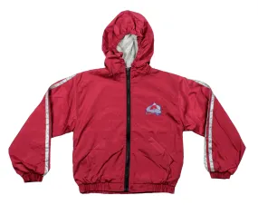 Colorado Avalanche NHL Toddlers Hooded Coat, Maroon