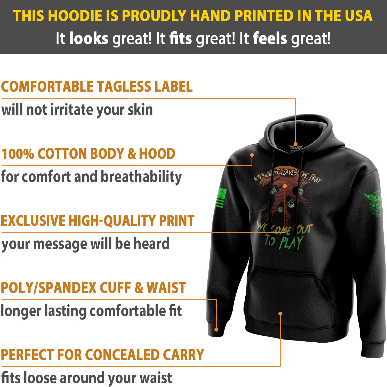 Come Out To Play Hoodie