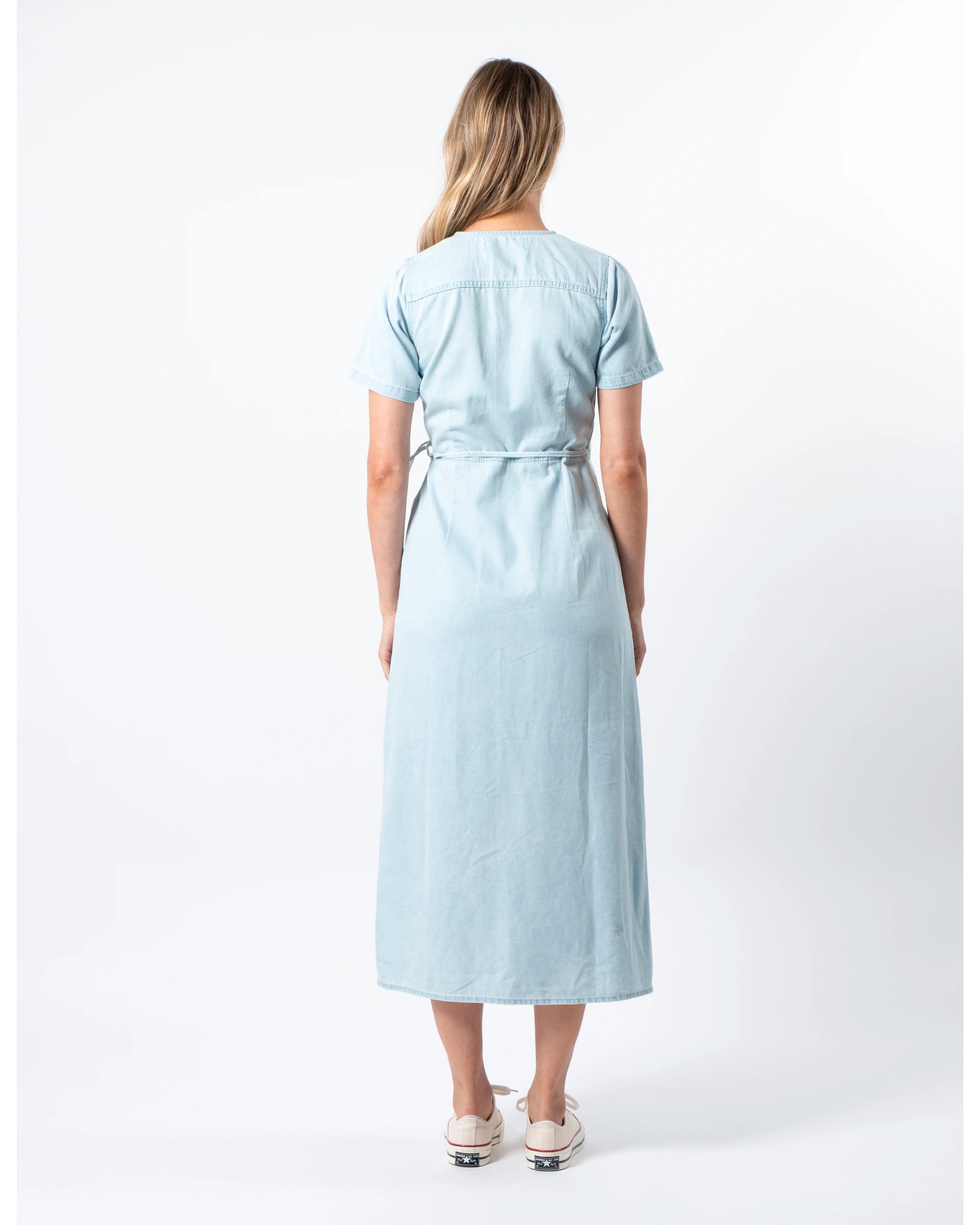 Como Dress - Light Blue Wash