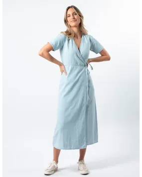 Como Dress - Light Blue Wash